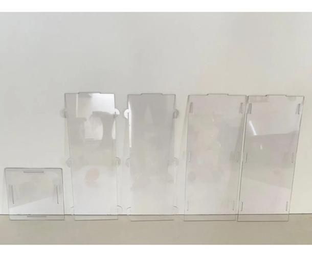 Cubo Transparente Acrílico Quadrado Desmontavel P