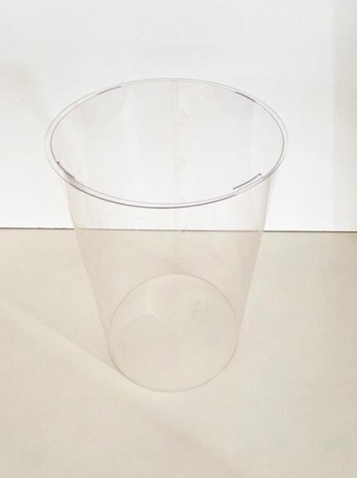 Trio Cilindro E Cubo Transparente Desmontável Acrílico Grand