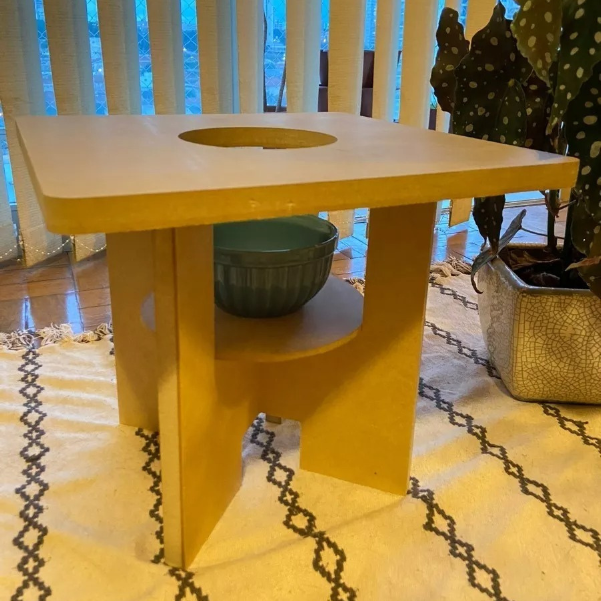 Banco Banqueta de Vaporização Uterina MDF 18mm + Brinde