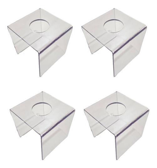 Porta Sorvete Casquinha Acrílico Pizza Cone Temaki Doces 1F