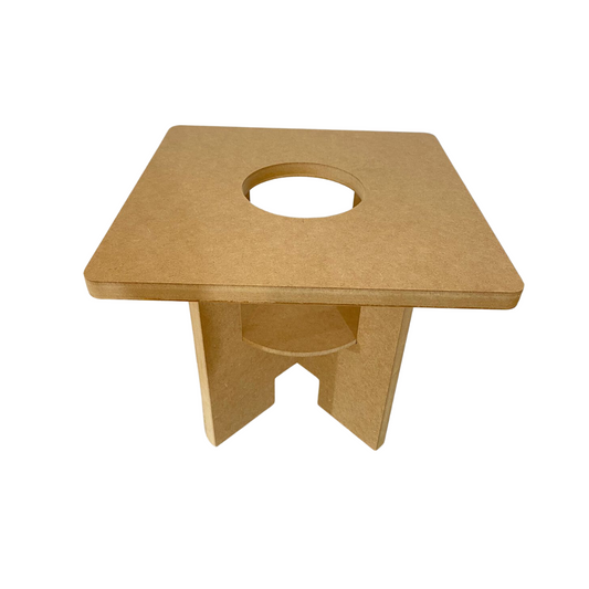 Banco  Banqueta de Vaporização Uterina MDF 18mm + Brinde