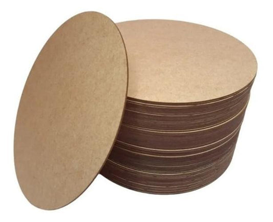 10 Sousplat Mdf Kit Oferta Suplas 20 Cm Oferta  6Mm