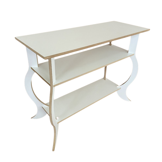 Aparador Mdf Branco Casa Linda 100x40 Altura 80 Cm