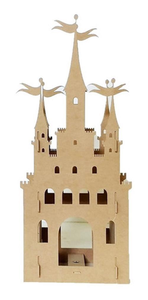 Kit Mdf Cru Mesa Carruagem Cubos Castelo