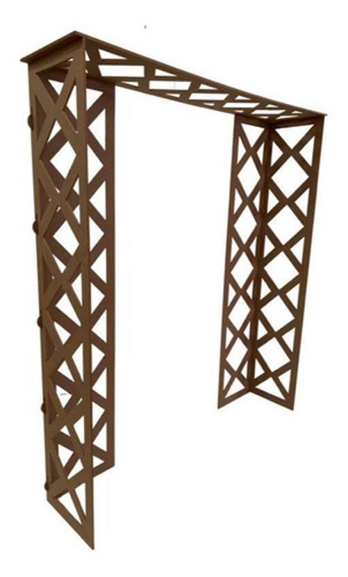 Decoração Provençal Pergolado Fake Festa Mdf Cru