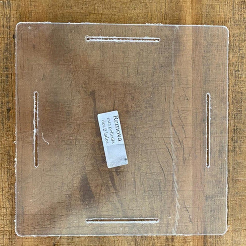 Tampa Cubo 34 Cm Tamanho G Acrílico