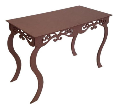 Mesa Luis Xv Provençal 100x60 Altura 80 Cm Mdf Cru