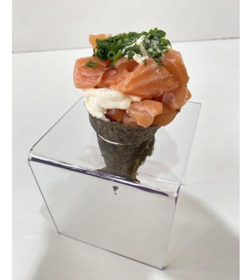 Porta Sorvete Casquinha Acrílico Pizza Cone Temaki Doces 1F