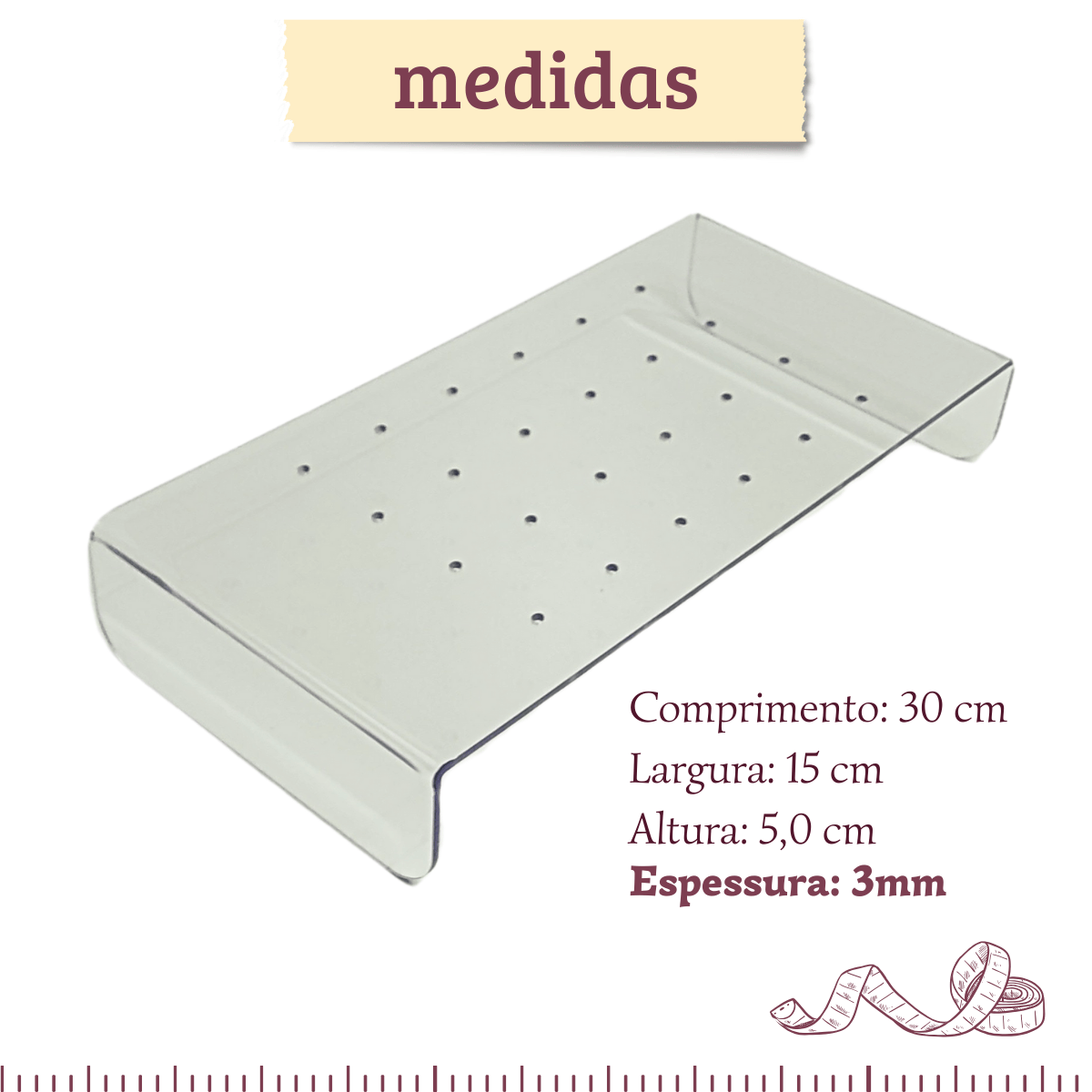 Porta Pirulito Expositor de Doces Acrílico