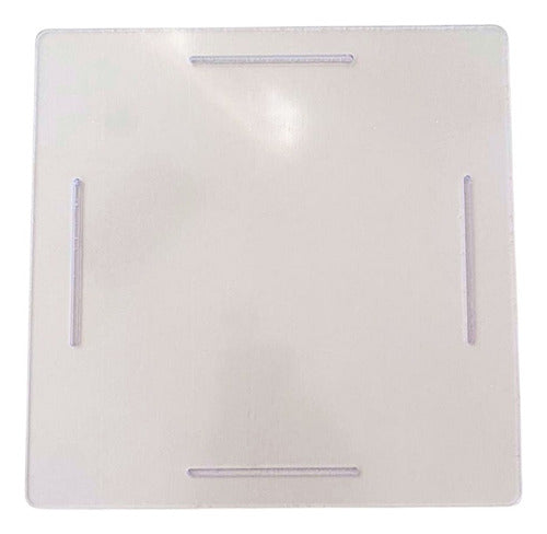 Tampa Cubo 34 Cm Tamanho G Acrílico